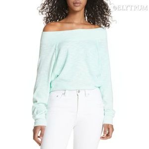 Free People Palisades off shoulder sweater